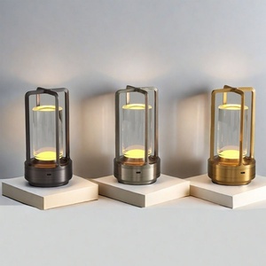 Available in Three Color Appearance Rechargeable LED Night <b>Light</b> <b>Touch</b> Table Lamp for Bedroom Guest Dining Outdoor Camping - Product Image 4