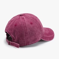 Gorra de Béisbol Vintage Lavada, Lisa, de 6 Paneles, Ajustable, con Hebilla Dorada de Cobre, de Poliéster/Algodón, Estilo Desgastado, para Golf, Curvada, para Hombre y Mujer