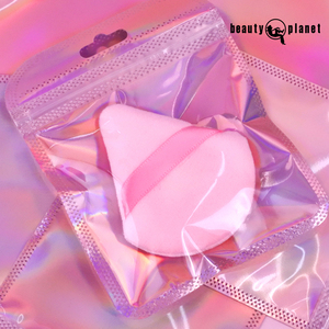 Éponges de maquillage personnalisées Beauty Planet, houppettes triangulaires en velours pour poudre, vente en gros, éponges triangulaires en velours pour le visage avec boîte - Product Image 4
