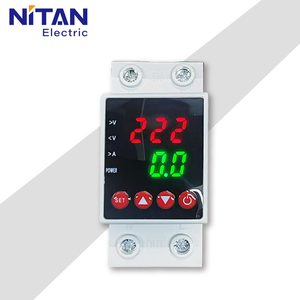 Интеллектуальный трехфазный стабилизатор напряжения с защитой от перенапряжения и пониженного напряжения, LED-дисплей, технология SVC, мощность 1 кВА, регулятор напряжения, амперметр - Product Image 1