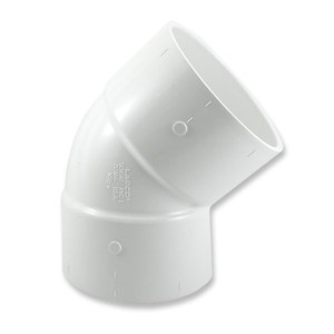 Manufacturer <strong>Prices</strong> PVC <strong>Pipe</strong> Fitting for <strong>Water</strong> Supply 45 Degree Elbow High Quality <strong>UPVC</strong> <strong>Pipe</strong> Fitting - Product Image 2