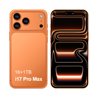 Teléfono Inteligente I17 Pro Max 5G Original 2025, Pantalla de 7.3 Pulgadas, 16GB + 1TB de Almacenamiento, Octa-core MTK, 108MP, Carga Inalámbrica