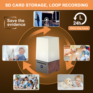 Đèn Đồng Hồ Để Bàn <span class=keywords><strong>Wifi</strong></span> Đèn LED Cho Máy Ảnh Đèn Bàn LED Không Dây Cho Máy Ảnh RGB Đèn Led Ban Đêm Cho Máy Ảnh - Product Image 2