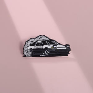 Bros Film fiksi kartun Pin Enamel mobil toko tahu kreatif bros baju Lapel Pin lencana hadiah perhiasan - Product Image 5