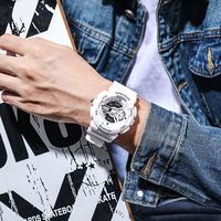 Montre numérique électronique LED étanche pour sports de plein air, lumineuse, Relogio Masculino, montre-bracelet, cadeau pour enfant, vente en gros