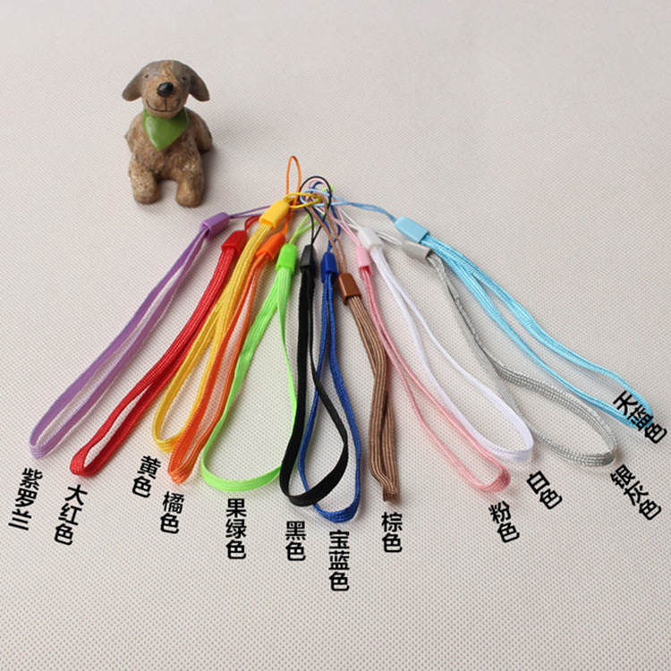 ZY1004A Manufacturer Wholesale Multi-Color Elastic Rope Universal USB Flash Drive Selfie Stick Lanyard Jacquard Mobile Phone Key