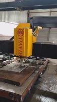 Machine de polissage de pierre de type portique Xianda Machinery 1200 mm avec moteur et engrenage pour granit et marbre, facile à utiliser