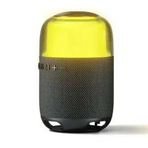 YOMEE Customized Portable BT Speaker Outdoor USB Charging Wireless Speaker With Tf Card And LED Colorful Light