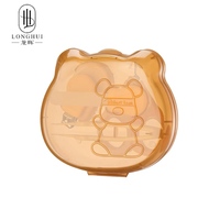 Ensemble de coupe-ongles pour bébé Longhui, design anti-coupure sûr, ciseaux à ongles en acier inoxydable, outil de protection des mains pour nouveau-né