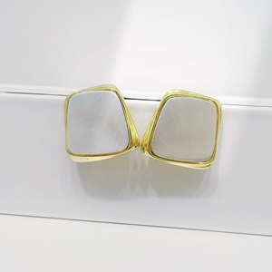 Pendientes de plata de ley 925 con diseño de calabaza de verano, joyería fina para chicas, modernos, chapados en oro de 18k, pendientes grandes con forma de mariposa y corazón. - Product Image 5