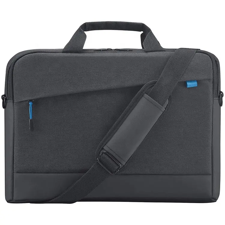 Manufacturer Custom With Logo Luxury Nylon Waterproof Detachable Shoulder For Men Business Office Computer Briefcase Laptop Bag