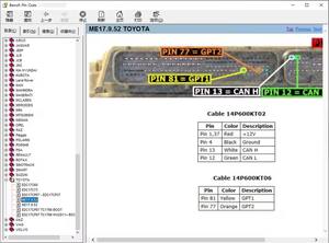 Guía de Conexiones de ECU <span class=keywords><strong>Software</strong></span> de Pin Outs de ECU Conexiones de Arranque Archivos de Reparación de Unidad de Control Diagrama de Cableado para Arranque en Banco - Product Image 5