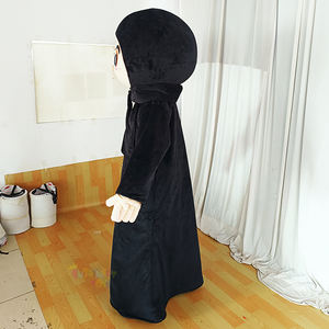 Costume de mascotte pour adultes homme et femme, style arabe, blanc et noir, design <span class=keywords><strong>personnage</strong></span> de <span class=keywords><strong>dessin</strong></span> <span class=keywords><strong>animé</strong></span>, Guangzhou Enjoyment CE - Product Image 5