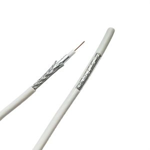 <span class=keywords><strong>Cable</strong></span> Coaxial ZhongTong RG6 de 75 Ohmios, Núcleo de Cobre Puro, Doble Blindaje, Aislamiento de PE Espumado, Baja Pérdida, para <span class=keywords><strong>Antena</strong></span> de <span class=keywords><strong>TV</strong></span> Digital y Satélite - Product Image 2