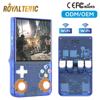 Consola de juegos portátil retro OEM R36 Ultra Pantalla IPS de 4,0 pulgadas, joystick RGB 3D, conexión WiFi, sistema Linux