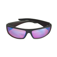 Lunettes daltoniennes pour la cécité rouge-vert Cadre en plastique Amélioration de la vue corrective pour la vue faible