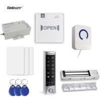 Lecteur de proximité RFID magnétique en métal STouch W-S pour système de contrôle d'accès de porte coulissante, protocole Wiegand/ISO 14443A, vente en gros