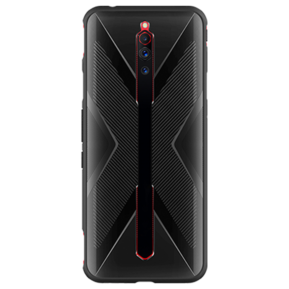 Чехол для телефона с двумя раздвижными рейками для Nubia Red Magic 5G, чехол для телефона, аксессуары, противоударный ударопрочный чехол из ТПУ, защитный чехол