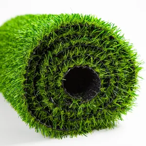 Легко установить натуральный искусственный травяной синтетический газон для сада на крыше