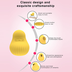 Masturbateur vibrant sans fil rechargeable OEM en forme de <span class=keywords><strong>canard</strong></span> pour femme, Godemiché érotique - Product Image 3