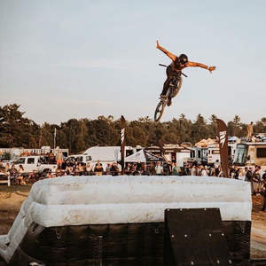 Prix usine Bmx ski FMX saut cascadeur gonflable grand atterrissage d'airbag, grand sac d'atterrissage gonflable - Product Image 6