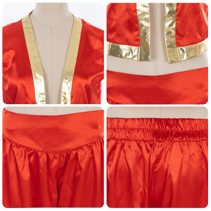 Disfraz de Aladdin para Niños de Redman Anime, Conjunto de Chaleco de Satén y Pantalones Harem para Halloween y Actuaciones Escénicas - Product Image 3