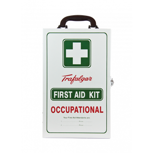 خزانة أدوات الإسعافات الأولية المهنية القابلة للتعليق على الحائط من طبقتين من OSHA للطوارئ - Product Image 2