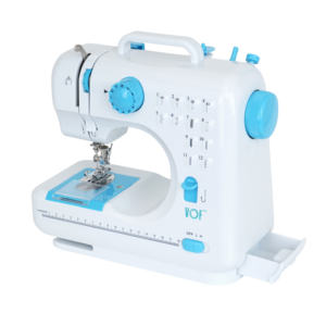 VOF patrón automático <span class=keywords><strong>dobladillo</strong></span> jeans uso doméstico traje overlock máquina de <span class=keywords><strong>coser</strong></span> con pedal - Product Image 2