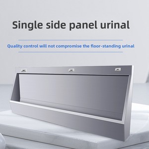 Urinario de Acero Inoxidable para Centros Comerciales, Escuelas, <span class=keywords><strong>Tropas</strong></span>, Guarderías, Baños Públicos, Urinario Vertical de Piso, Baja Inversión - Product Image 2