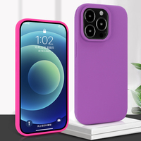Étuis de téléphone en Silicone antichoc de luxe pour Apple pour iPhone X XR XS 11 12 13 Plus Mini Pro Max couverture de LOGO d'origine 14 15