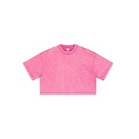 Vente en gros de hauts de qualité supérieure pour femmes, 230 grammes, design de mode personnalisé, impression DTG, t-shirts pour femmes très vendus