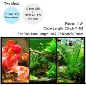 Lampe pour <span class=keywords><strong>Aquarium</strong></span> de croissance <span class=keywords><strong>Led</strong></span>, forêt, réservoir de poissons, spectre complet, 48 pouces, nouveauté - Product Image 5