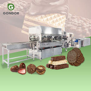 Cacahouete Enrobees Make Line C <b>Peanut</b> Enrobe Belt Machine Rs200 <b>Chocolate</b> Enrober Maker for Tempering - Product Image 1