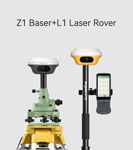 L1 เลเซอร์ GNSS RTK ความแม่นยำระดับเซนติเมตร IP67 รองรับ WiFi - Product Image 1