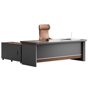 Bureau de direction moderne de luxe en forme de L pour PDG, poste de travail, mobilier de bureau design - Product Image 6