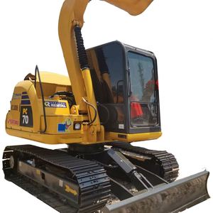 Excavadora Usada Komatsu PC70 de Japón, 90% Nueva, Modelo 2023, Caja de Cambios de Alta Rentabilidad, Bomba, Componentes Hidráulicos Kawasaki - Product Image 1