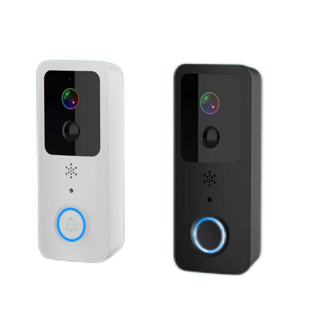 Tuya Smart 1080P Outdoor Video Doorbell Camera IP65 Waterproof Plastic WiFi PIR Motion Detection IR Night Vision Home Security