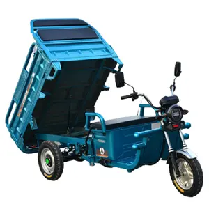 CHEAP price motorized powered 1500w 60v three wheel cargo tricycles motorcycles for sale