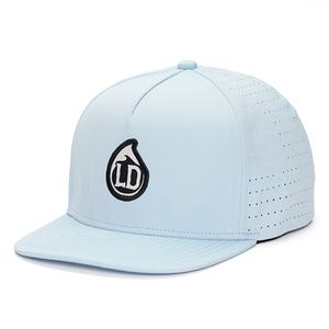 Casquette de camionneur Performance, broderie plate, 5 panneaux, snapback, casquette en nylon personnalisée, vente en gros - Product Image 2
