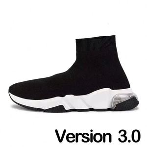 Designer Sock Shoes Men Women Graffiti White Black <b>Red</b> Beige Sole Lace-up Neon Yellow <b>Runner</b> Trainer Sneakers - Product Image 6