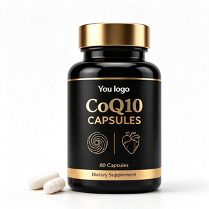 Suplemento Dietético de Coenzima Q10 (Co Q10) para la Salud del Corazón y el Sistema Inmunitario, Marca Privada OEM, 60 Cápsulas, 2 Cápsulas Diarias - Product Image 1