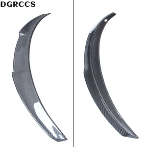 Aileron de coffre arrière en fibre de carbone style CS pour berline A-Class W177 V177 2018-2023, finition polie avec ruban adhésif - Product Image 6