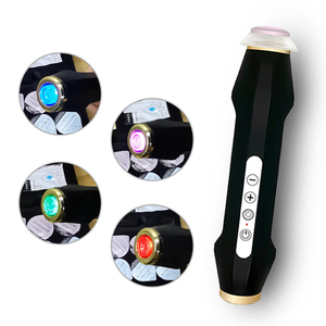 Stylo à bulles d'oxygène CO2 ultraconique portatif pour le rajeunissement de la peau, exfoliant, pour usage domestique, rechargeable, avec capsules - Product Image 4
