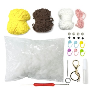 Nouveaux jouets : Kit de crochet DIY personnalisé avec fil et crochet pour enfants 2026 - Product Image 2