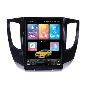 Stereo Mobil Android PX6, Stereo Mobil Unit Utama Navigasi GPS Android PX6, Pemutar Multimedia Mobil, Layar Tesla, 2016-2019, untuk Mitsubishi Triton L200