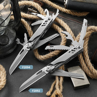 Multifunktionales tragbares Taschenmesser für Outdoor & Survival, klappbare Camping-Schere in Industriequalität, scharfe EDC-Säge