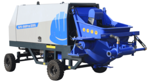 آلة رش الخرسانة SPJ-90PRO الأكثر مبيعًا، معدات رش الخرسانة للملاط والأنفاق، آلة رش الخرسانة الجافة والرطبة - Product Image 3