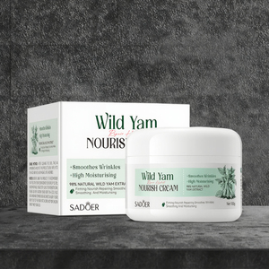 100g di <span class=keywords><strong>crema</strong></span> naturale <span class=keywords><strong>antirughe</strong></span> per <span class=keywords><strong>il</strong></span> <span class=keywords><strong>viso</strong></span> per le donne che levigano la pelle idratante idratante <span class=keywords><strong>crema</strong></span> riparatrice igname selvatico collagene - Product Image 2