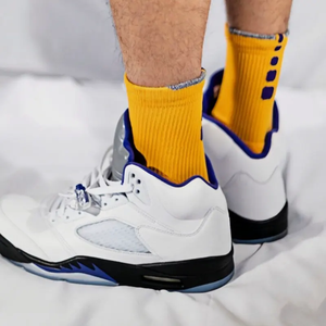 ओएम आउटडोर कुलीन खेल बास्केटबॉल मोजे सांस लेने योग्य चालक दल के मोजे कस्टम पतले तौलिया नीचे पुरुषों सुपर लोचदार चल रहे मोजे - Product Image 5