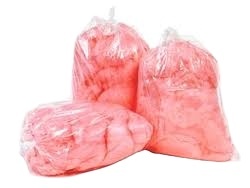 Customized Transparent 1000/case Food Grade <b>Plastic</b> PE Heat Seal Side Gusset Bag - Product Image 2